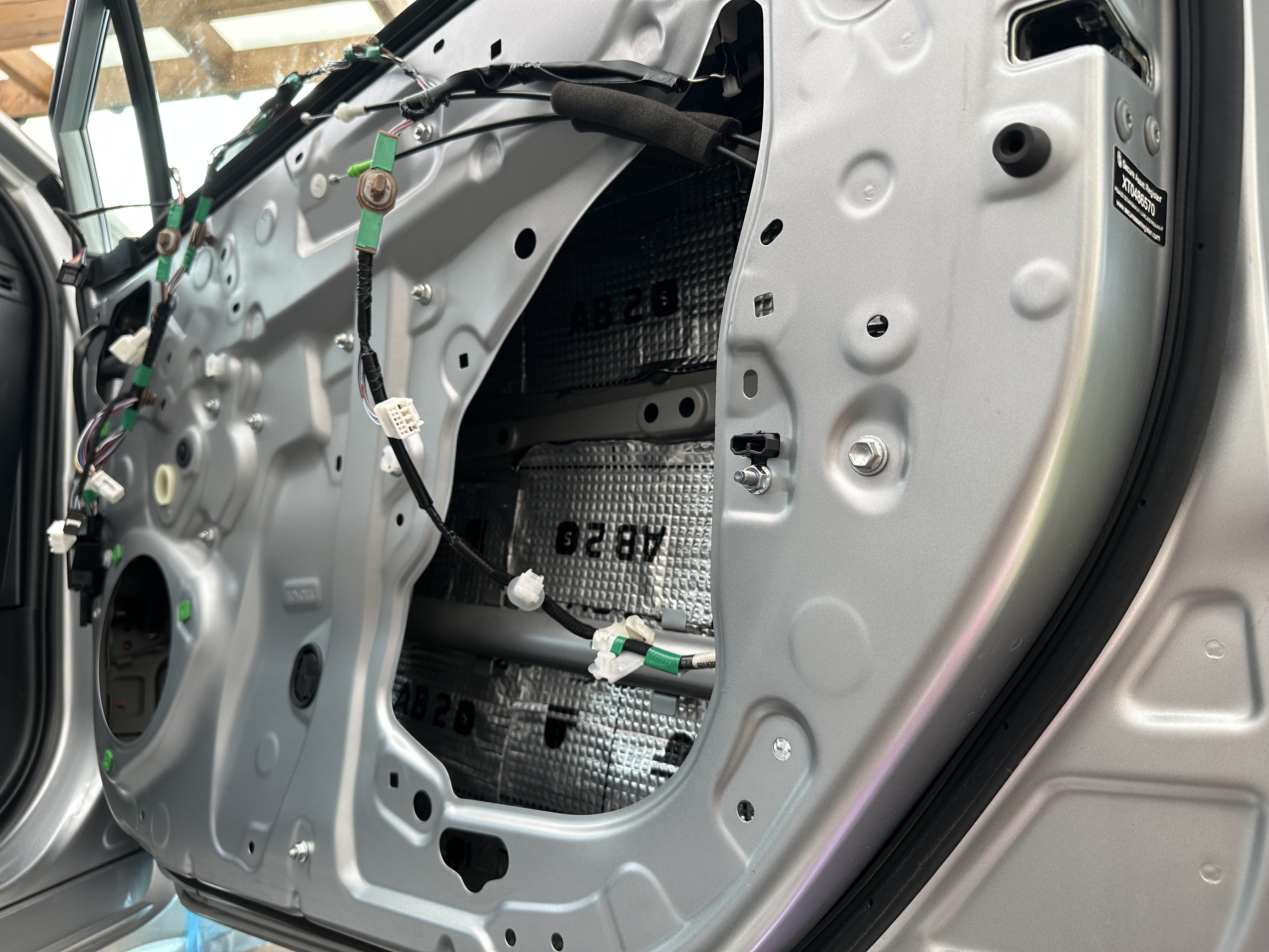Toyota wygłuszanie - etap 2